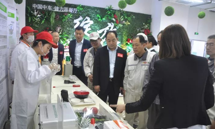 中車領(lǐng)導(dǎo)了解我公司的食品安全檢測(cè)措施